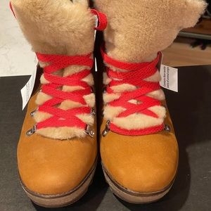 J. Crew Nordic Wedge Boot. Size 11. Glazed Pecan